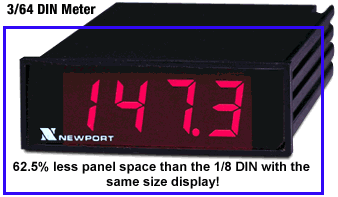 3 1/2 Digit Compact Process Meter
